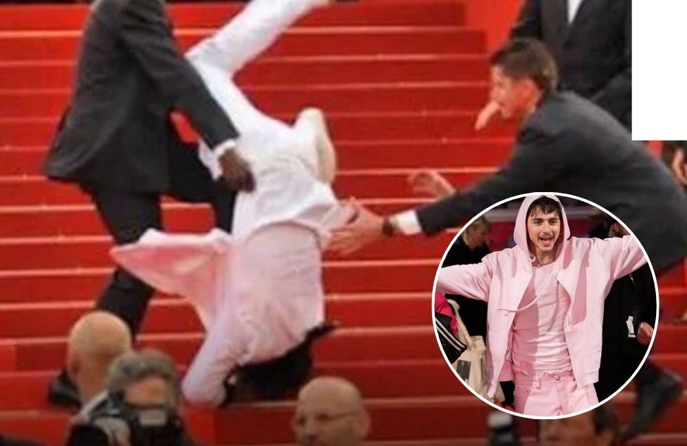 Timothée Chalamet Jatuh di Oscar? Viral di Medsos, Ini yang Sebenarnya Terjadi!