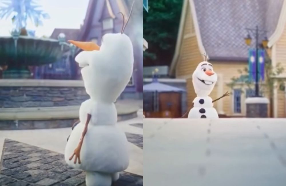 Olaf Kini Bisa Jalan Sendiri! Hong Kong Disneyland Pamer Animatronic Canggih di World of Frozen