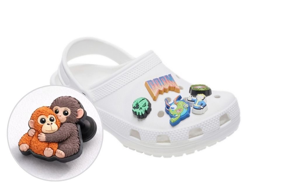 Crocs Rilis Jibbitz “Punch the Monkey”, Karakter Viral yang Siap Jadi Aksesori Favorit