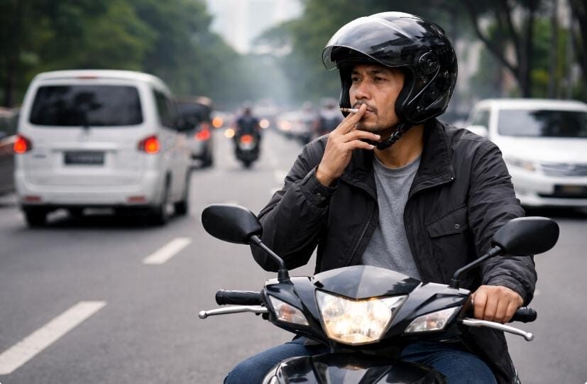 MK Tolak Uji Materi Soal Pengemudi Merokok Saat Berkendara, Begini Pertimbangannya