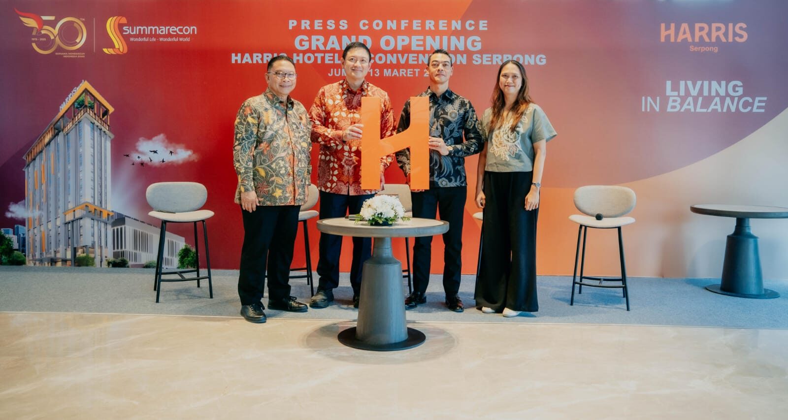 Ascott Resmi Buka Harris Hotel & Convention Serpong, Usung Konsep Living in Balance yang Lebih Modern