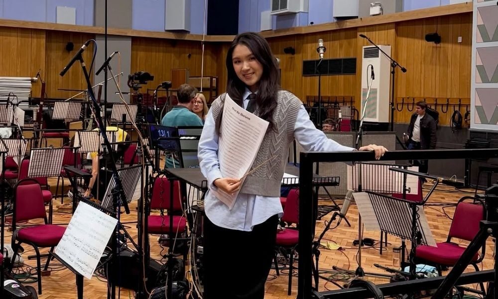 Eunike Tanzil Aransemen “Over the Horizon” 2026, Sentuhan Angklung Menggema di Ringtone Samsung