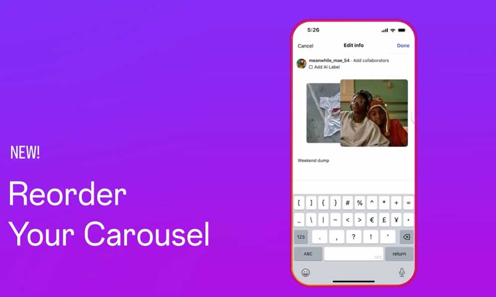 Instagram Hadirkan Fitur Edit Carousel, Feed Kamu Kini Lebih Fleksibel!