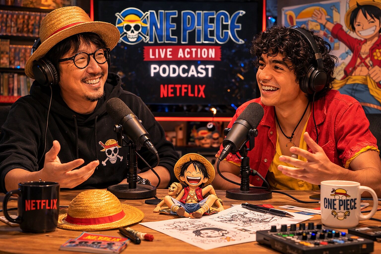 Eiichiro Oda Akan Muncul di Podcast One Piece Live Action Netflix, Fans Wajib Dengar!