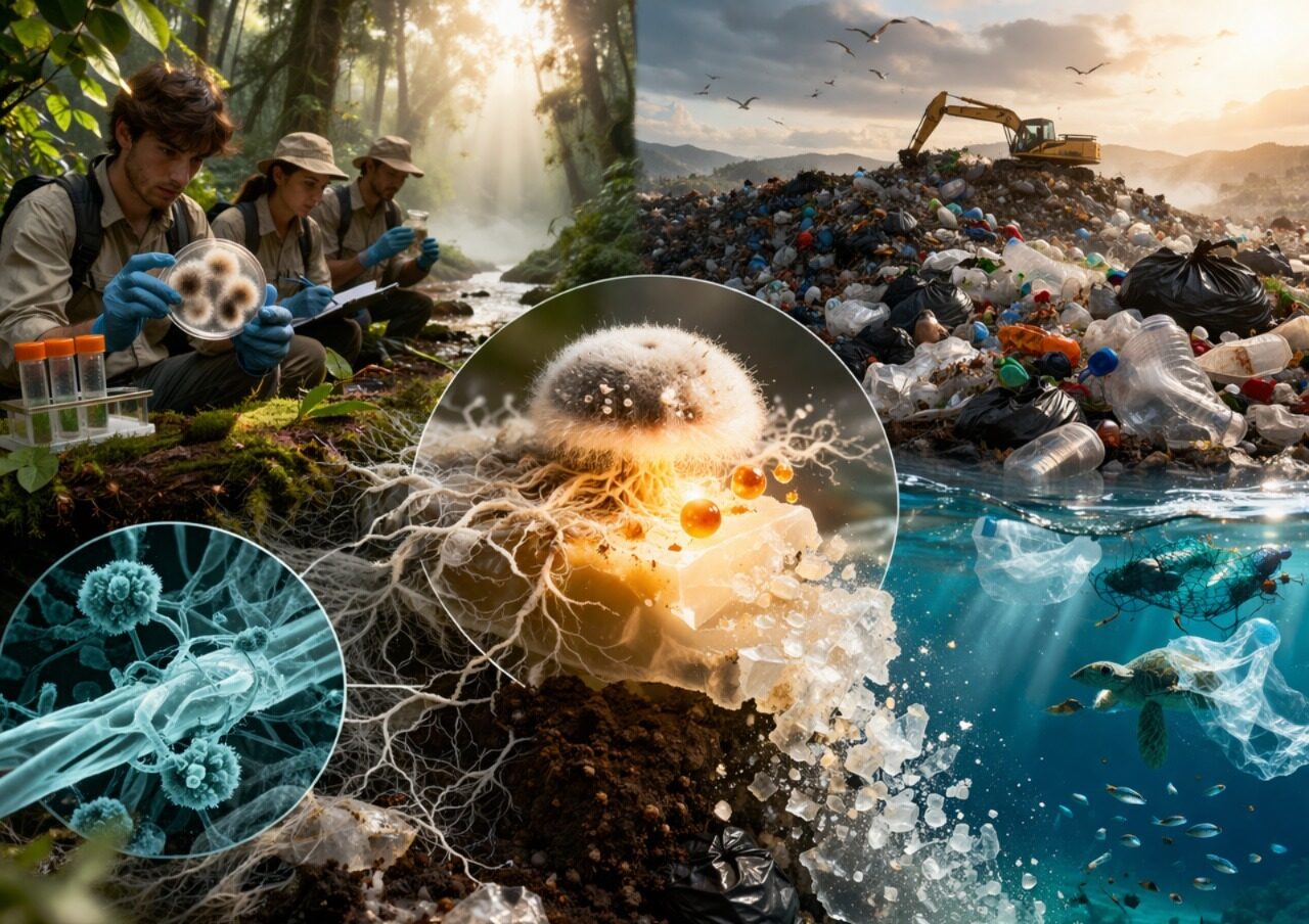 Jamur Pemakan Plastik? Ini Harapan Baru di Tengah Krisis 400 Juta Ton Sampah
