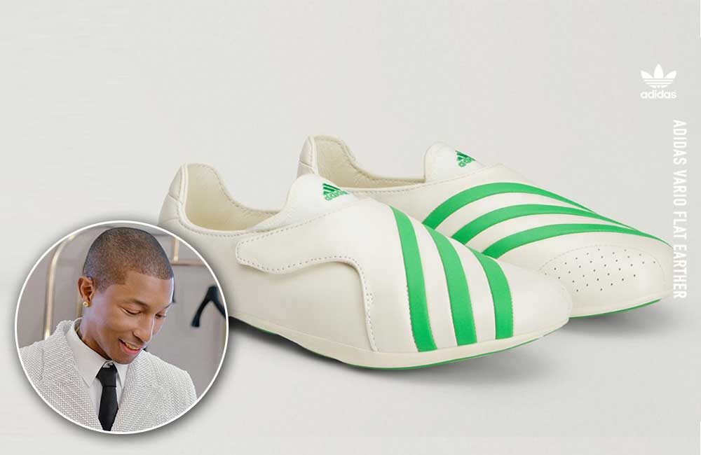Minimalis tapi Futuristik, Ini Dia adidas Vario FLAT EARTHER dari Pharrell Williams