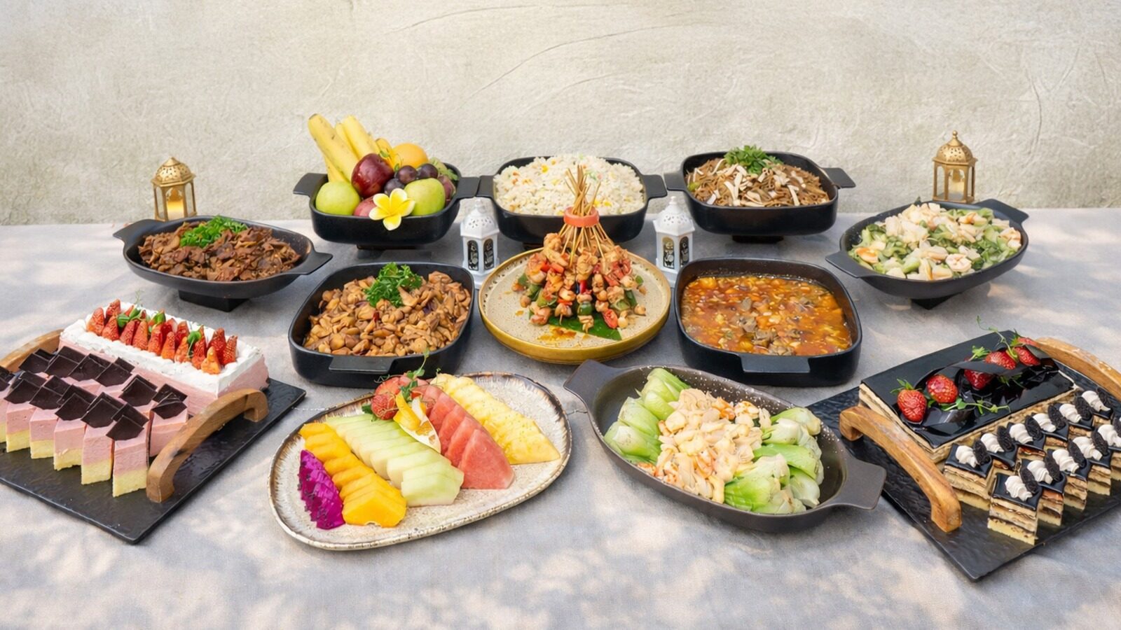 Lebaran brunch Manhattan Hotel Jakarta. (Foto: Dok. Mahattan Hotel Jakarta)