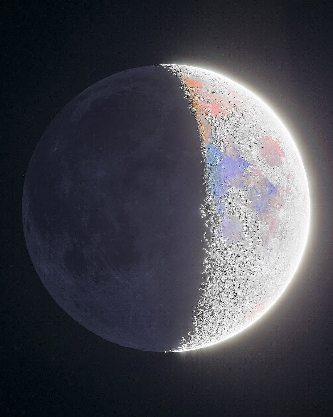 Bulan Ternyata Punya Warna! Foto Ini Bikin Kita Lihat Wajah Asli Sang Satelit