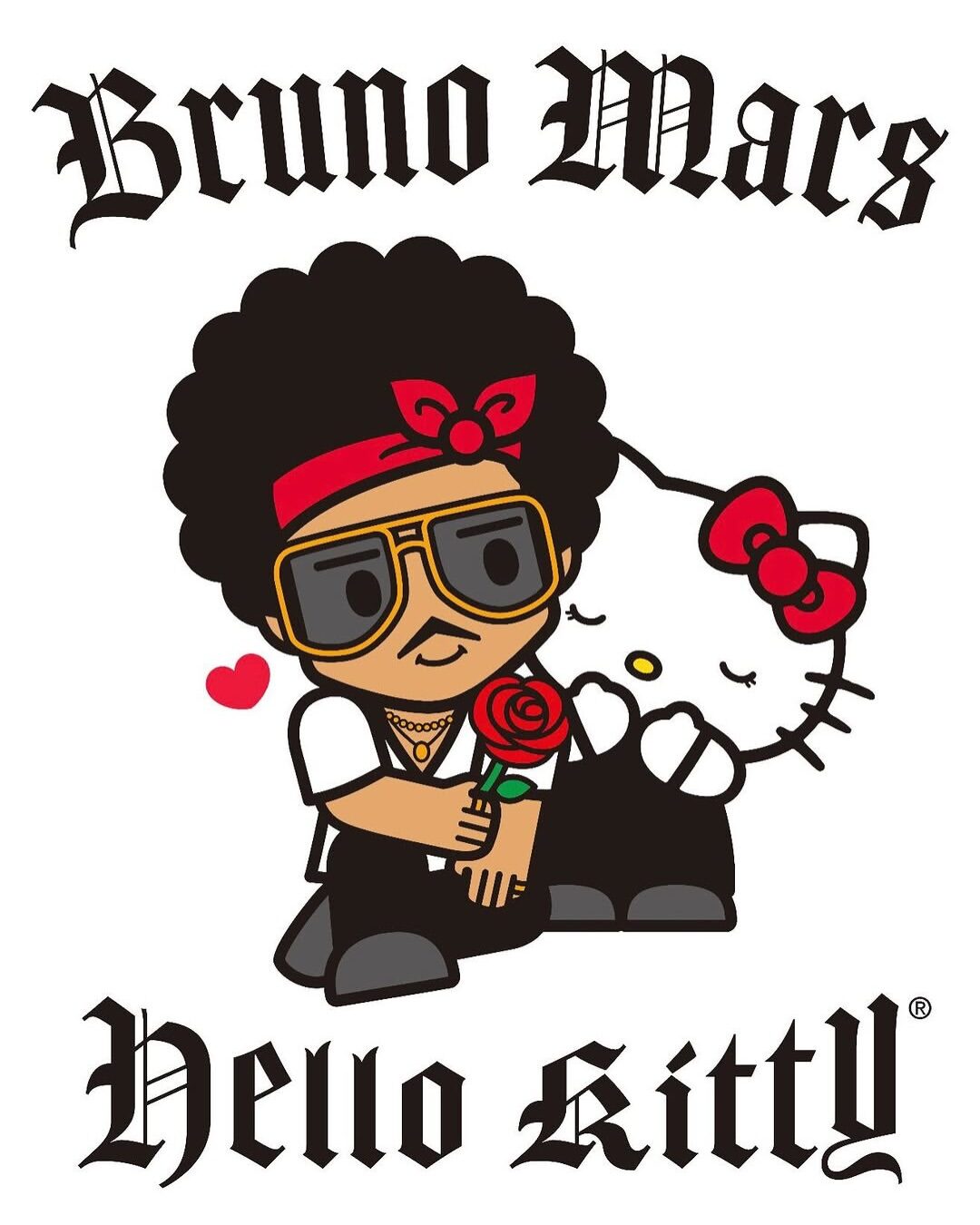 Hello Kitty x Bruno Mars: Kolaborasi Gemas dengan Sentuhan Romantis yang Bikin Nostalgia