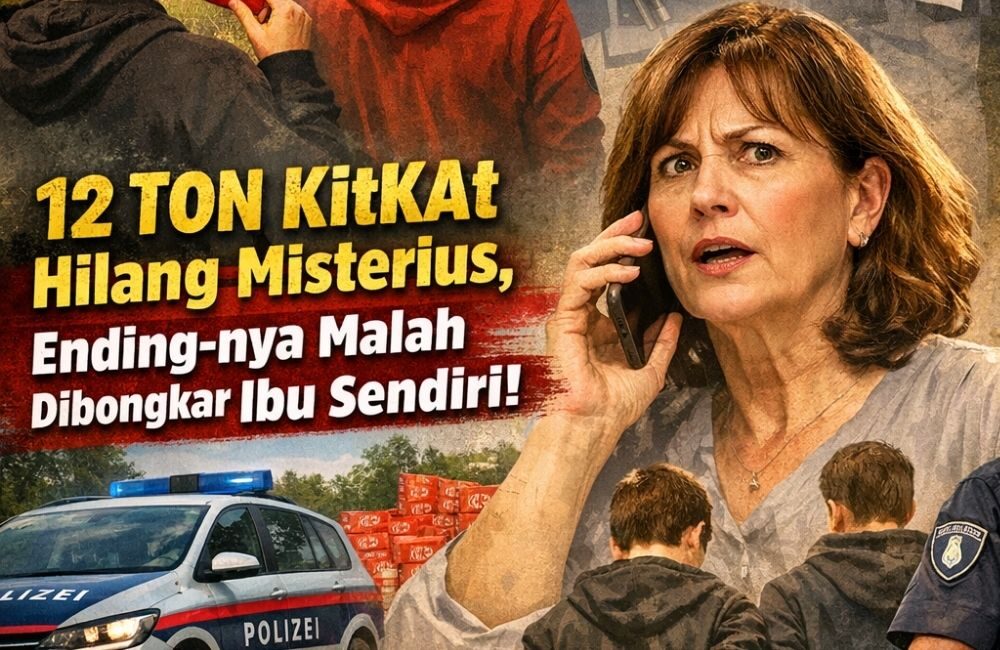 Kasus Hilangnya 12 Ton KitKat Berakhir Kocak: Pelaku Dilaporkan Ibunya Sendiri