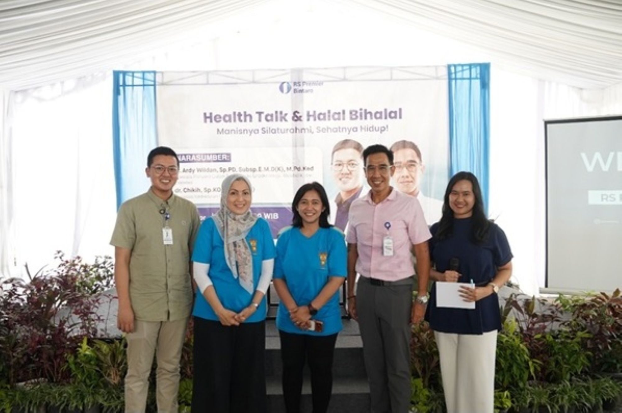 Health Talk & Halal Bihalal bertema “Manisnya Silaturahmi, Sehatnya Hidup!”, dalam rangka memperingati World Diabetes Day 2026 yang digelar pada Minggu (19/4/2026). (Foto: Dok. RS Premier Bintaro)