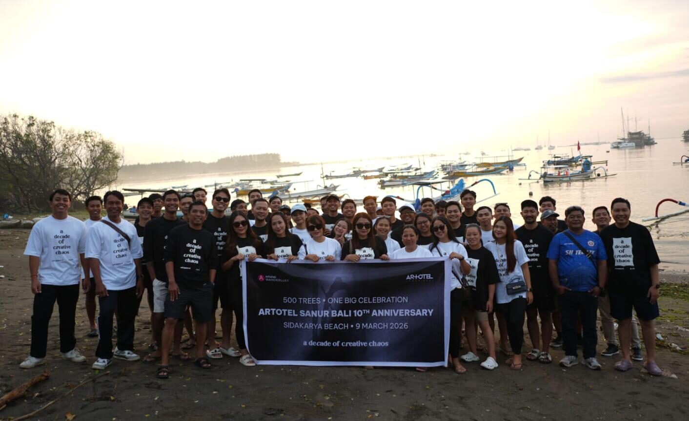 ARTOTEL Sanur Bali Rayakan 10 Tahun dengan Aksi Sosial Peduli Lingkungan