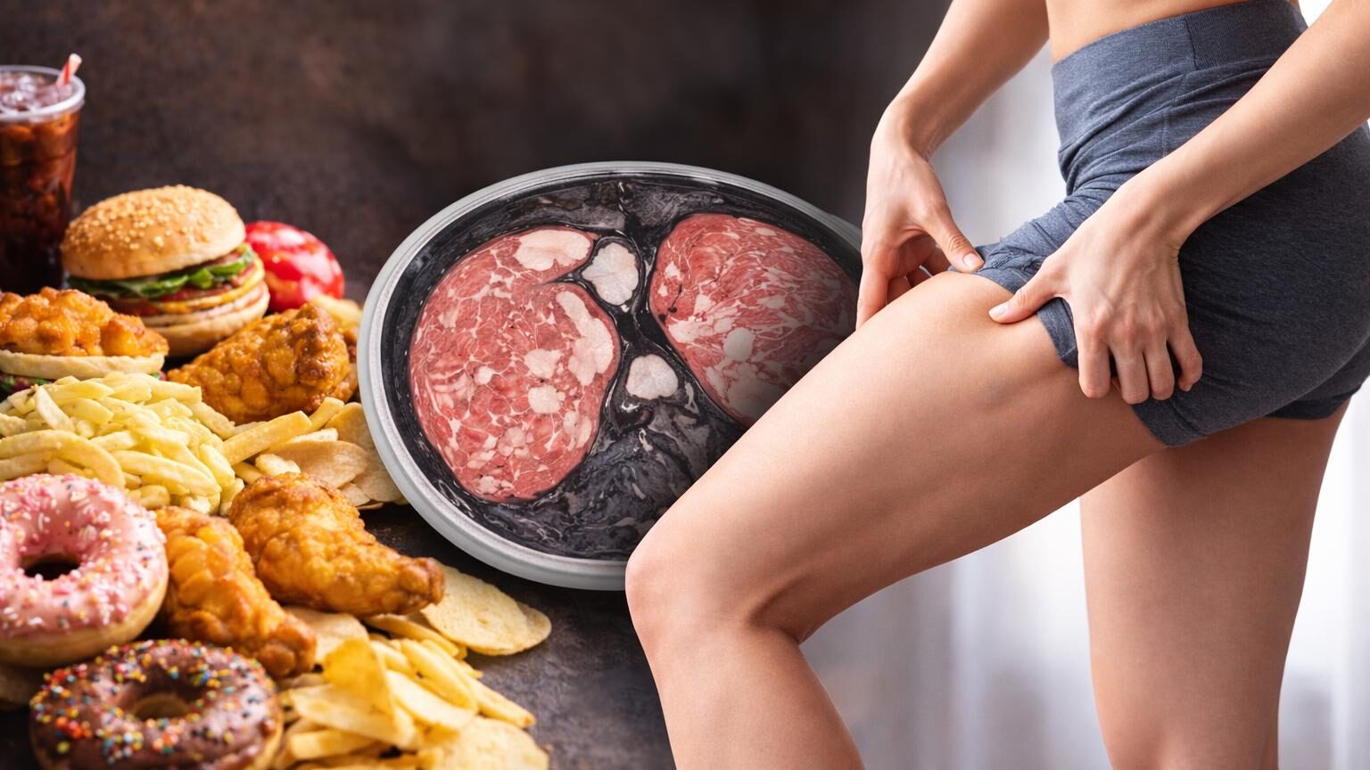 Studi Terbaru: Konsumsi Makanan Ultra-Olahan Picu Penumpukan Lemak di Otot Paha