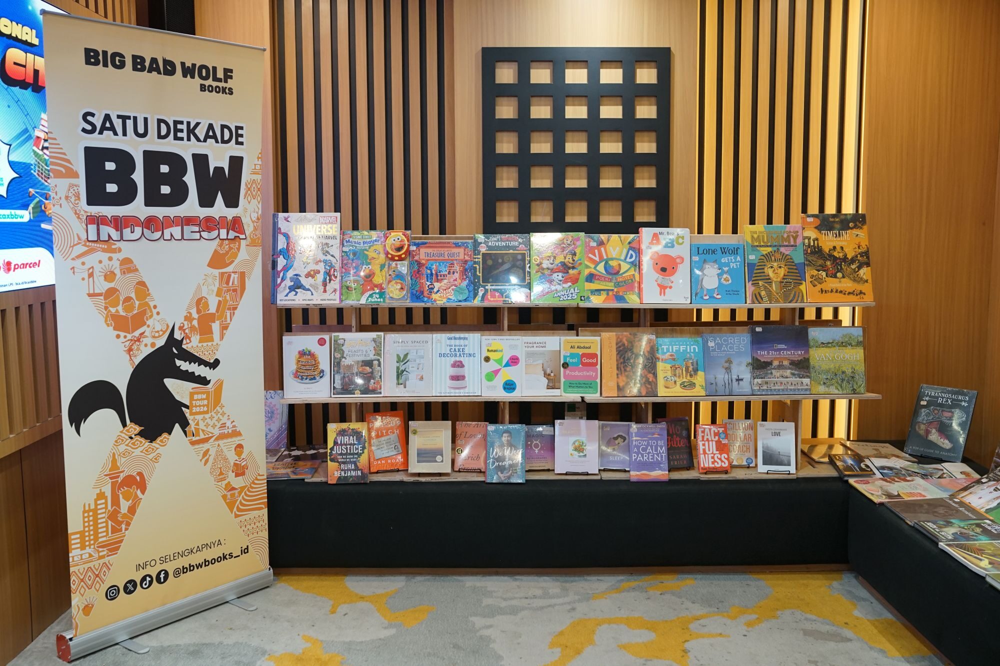 Konferensi pers Big Bad Wolf Books Jakarta 2026 bakal digelar lagi di ICE BSD City, selama lima hari penuh, dari 29 April hingga 3 Mei 2026. (Foto: Dok. BBW Indonesia)