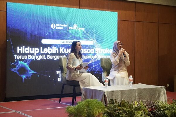 Stroke Center RS Premier Bintaro menggelar acara Halal Bihalal & Gathering Stroke Survivor bertajuk “Stronger than Ever!” pada 10 April 2026. (Foto: Dok. RS Premier Bintaro)