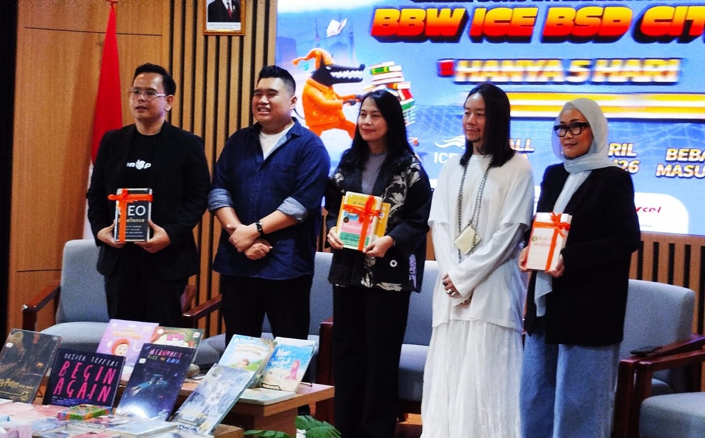 Konferensi pers Big Bad Wolf Books Jakarta 2026, Kamis (16/4/2026). (Foto: Urbanvibes/R Indriani)