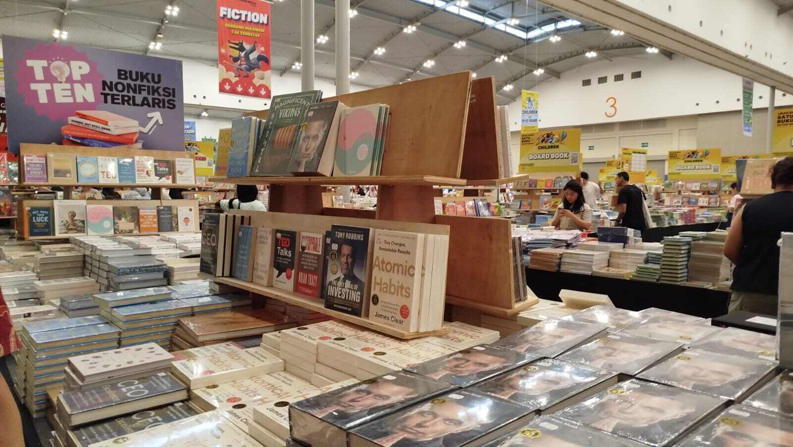 Big Bad Wolf (BBW) Jakarta 2026 berlangsung selama lima hari 24 jam nonstop, dari 29 April hingga 3 Mei 2026 di ICE BSD City. (Foto: Urbanvibes/R Indriani)
