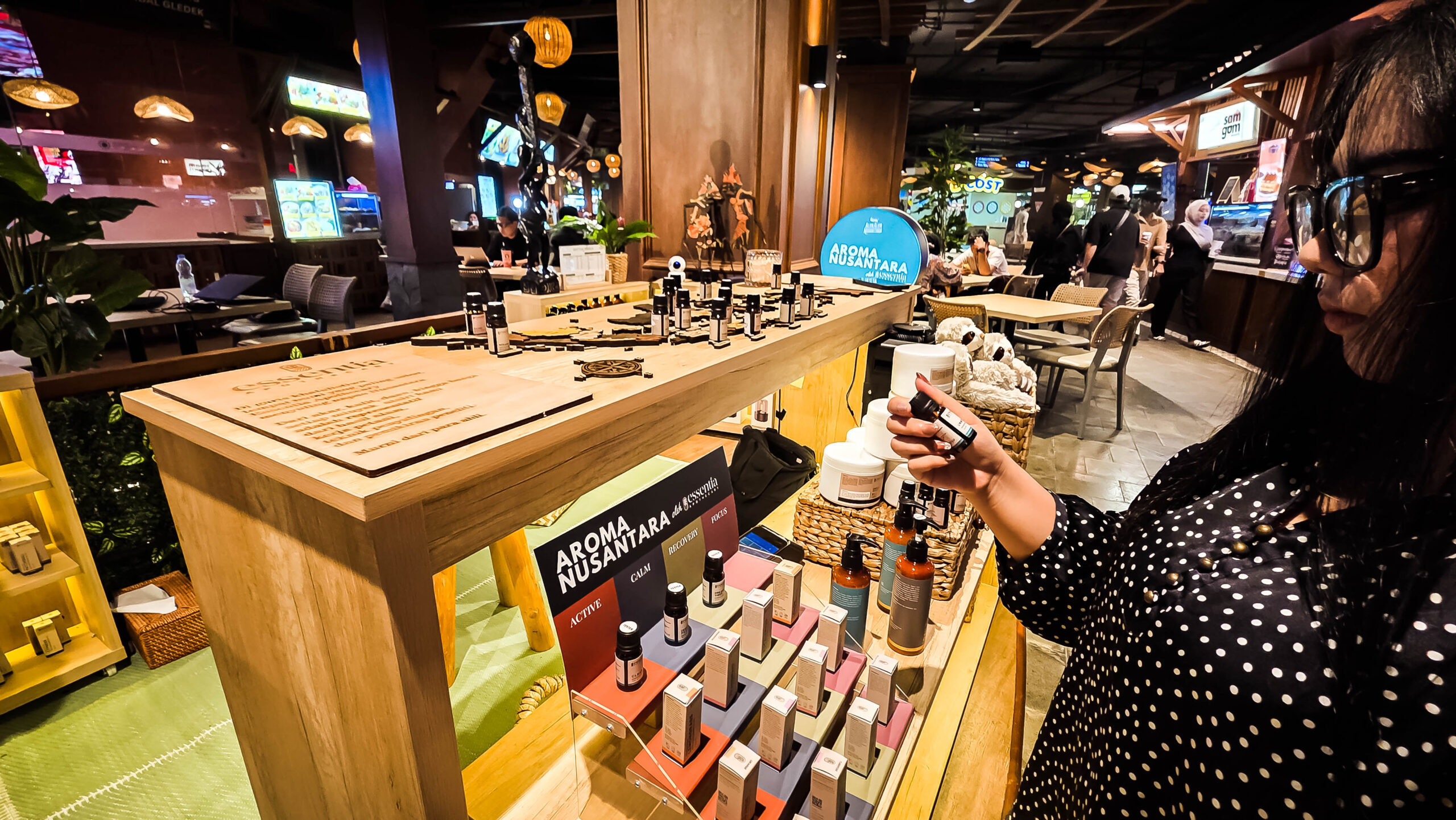 Aroma Nusantara Essentia Apothecary hadir di Alun-Alun Lippo Mall Nusantara, Jakarta. (Foto: Dok. Aroma Nusantara Essentia Apothecary)