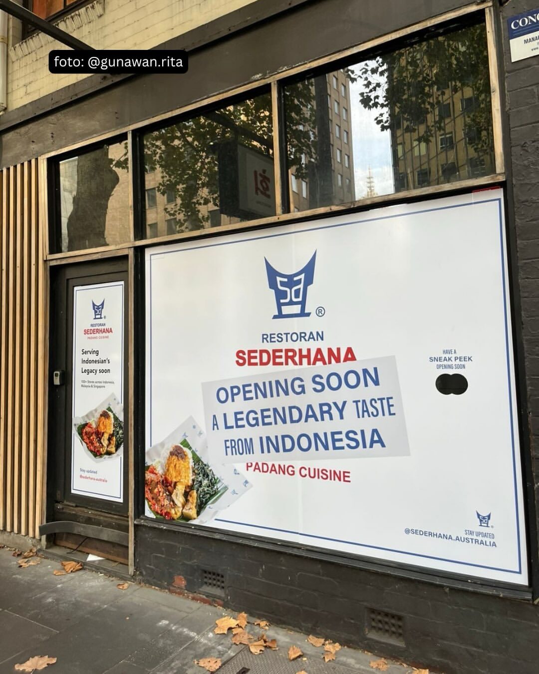 Restoran Sederhana Go Global! Siap Buka Cabang Perdana di Melbourne