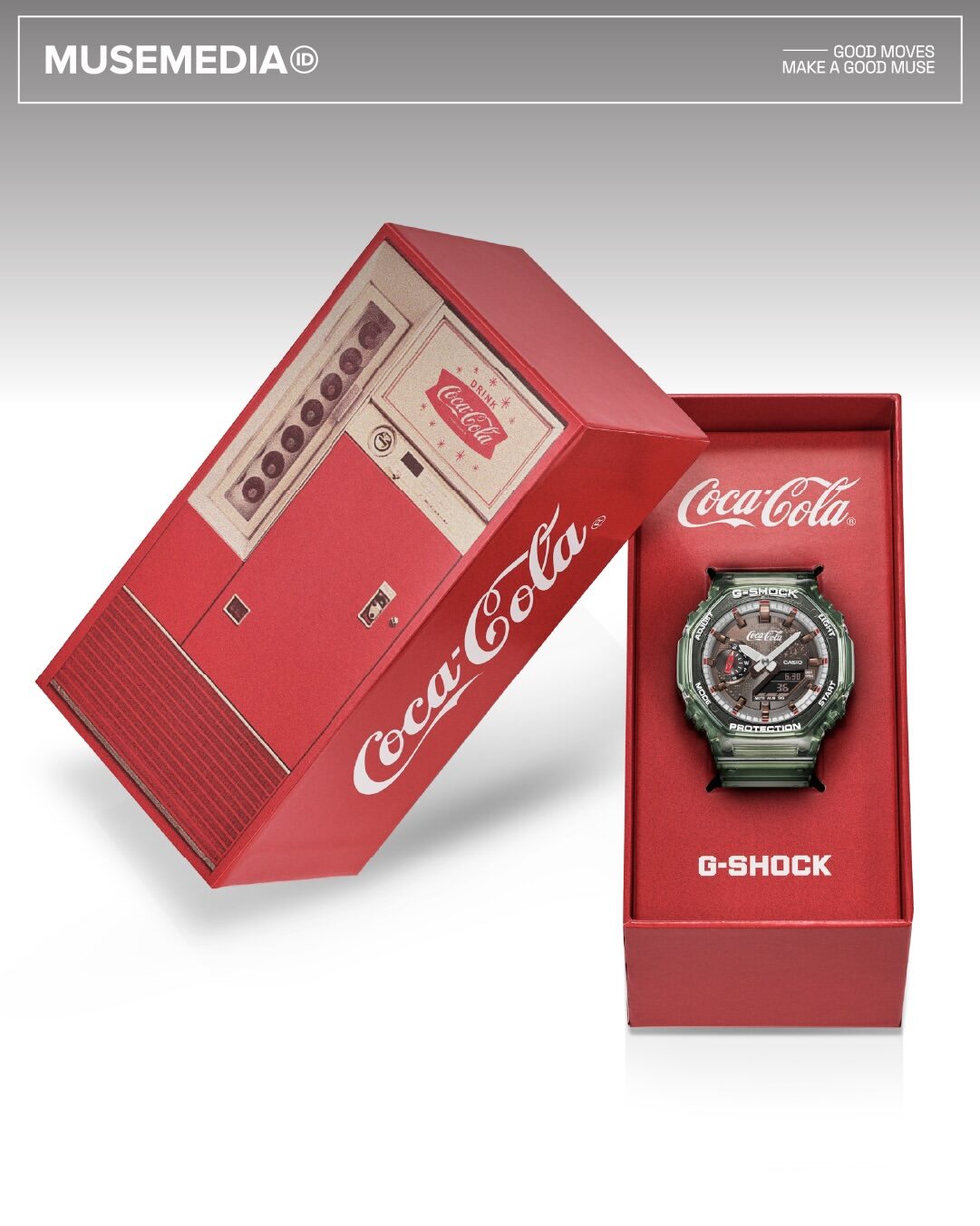 G-SHOCK x Coca-Cola Rilis Jam Tangan Spesial Anniversary, Desainnya Penuh Nuansa Nostalgia!