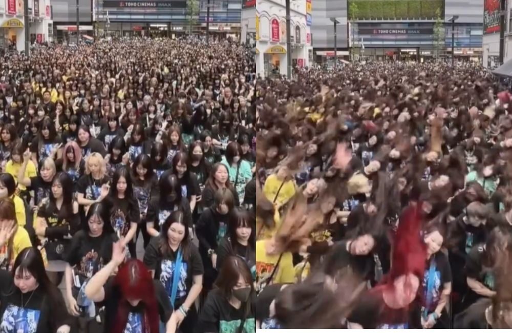 0.1g no Gosan Viral di Kabukicho, 3.000 Fans Headbang Bareng Bikin Netizen Merinding!