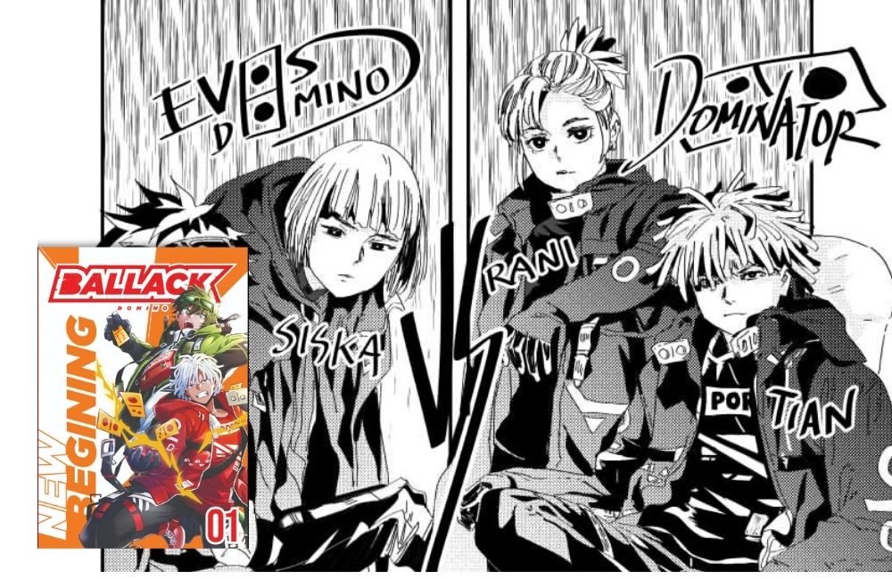 BALLACK DOMINO, Manga Shonen Karya Anak Bangsa yang Angkat Permainan Domino ke Level Anime Battle!