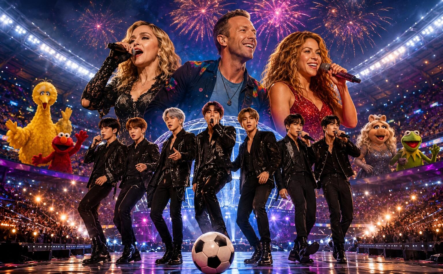 BTS hingga Madonna Akan Meriahkan Final Piala Dunia FIFA 2026, Half Time Show Dikurasi Chris Martin