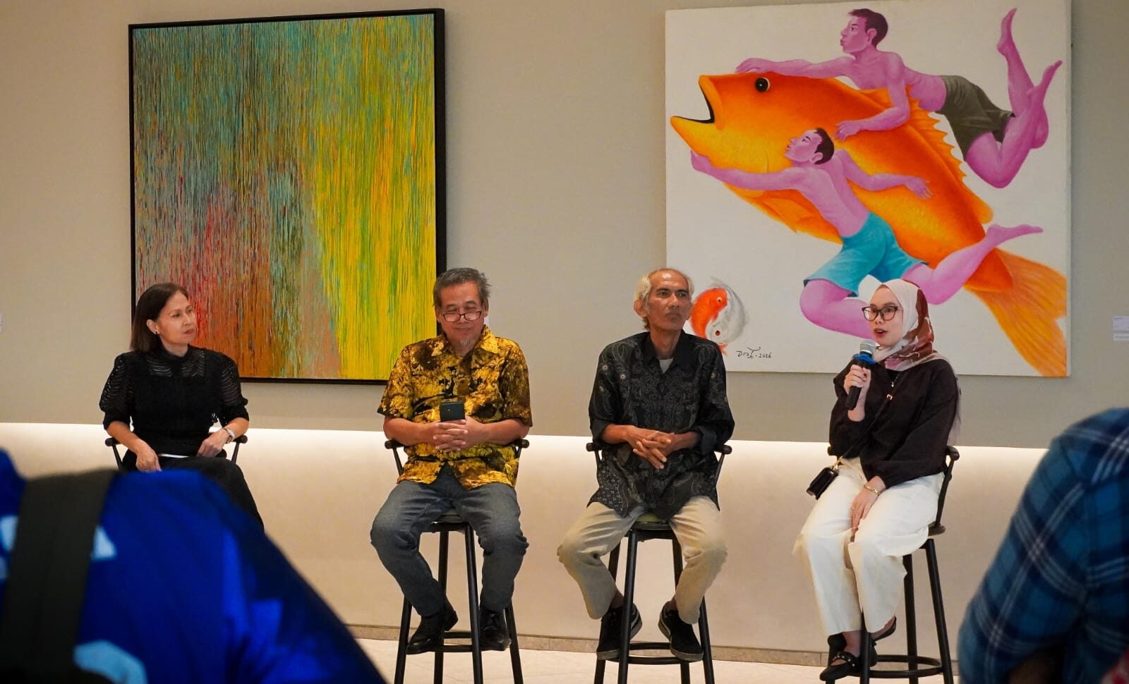 Fragmented Forms di ARTOTEL Cibubur Tampilkan Eksplorasi Bentuk, Warna, dan Garis dari Empat Seniman Indonesia