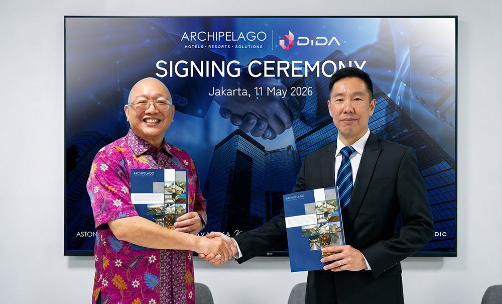 Archipelago Hotels Perkuat Distribusi Global, Gandeng Dida Holdings dan WebBeds untuk Kuasai Pasar Internasional