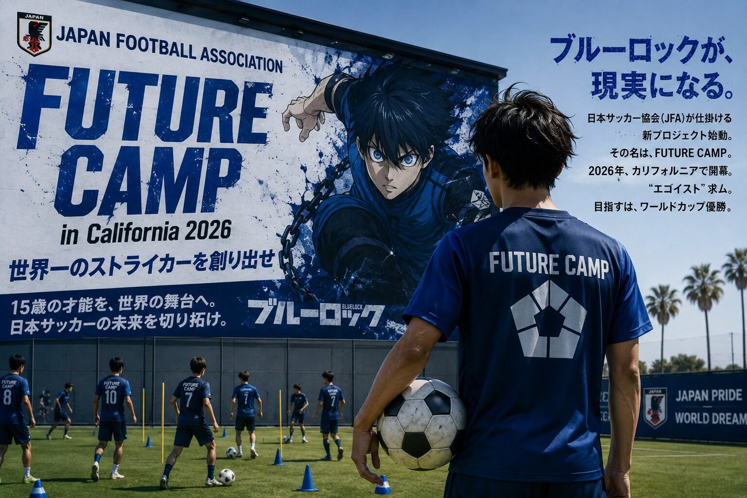 Blue Lock Jadi Nyata? Jepang Resmi Bikin Program Sepak Bola Ala Anime untuk Menangkan Piala Dunia