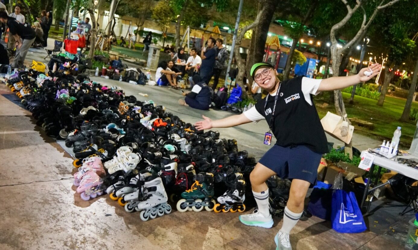 Teman Sharing Beroda Sambut Member Baru Batch 4, Komunitas Sepatu Roda Jakarta yang Bikin Olahraga Jadi Lebih Seru dan Positif