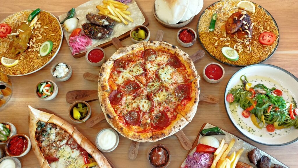 Hava Restaurant & Cafe di Hampton Square - Gading Serpong, menyuguhkan beragam masakan Timur Tengah hingga hingga western menu dengan suasana santai dan modern. (Foto: Urbanvibes/R Indriani)