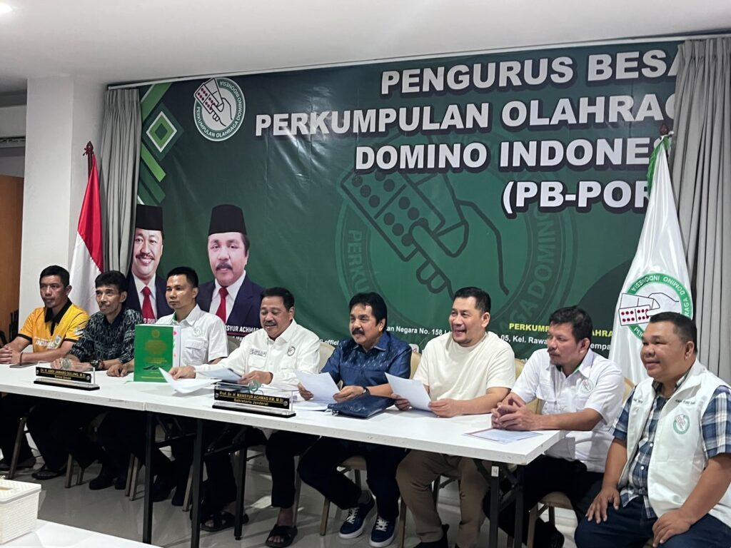 Rakernas Perngurus Besar Perkumpulan Olahraga Domino - sumber foto Istimewa