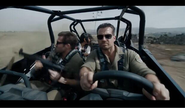 Film In The Grey (2026) dibintangi Henry Cavill dan Jake Gyllenhaal. (Tangkapan layar Black Bear)