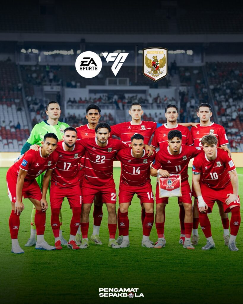 Timnas Indonesia EA Sports FC 26 - sumber foto EA Sports