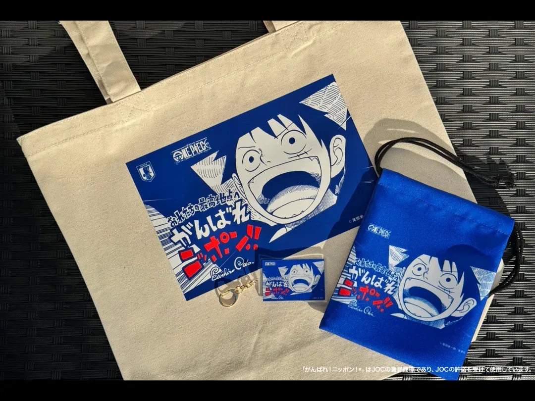 Merchandise ONE PIECE x Samurai Blue Resmi Dijual, Fans Jepang Siap Ramaikan World Cup 2026