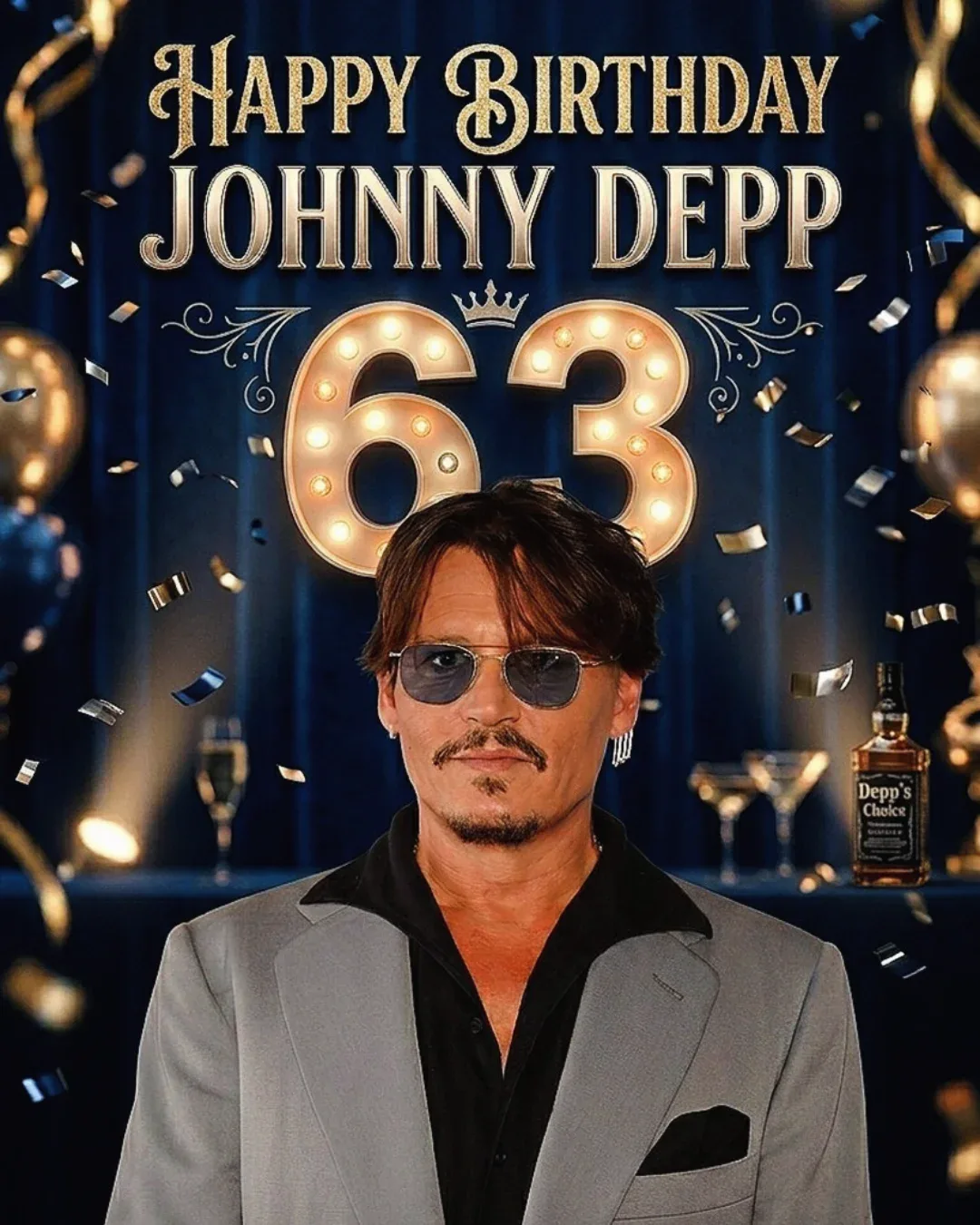 Johnny Depp Ulang Tahun ke-63, Isyaratkan Bisa Kembali Jadi Jack Sparrow di Pirates of the Caribbean!