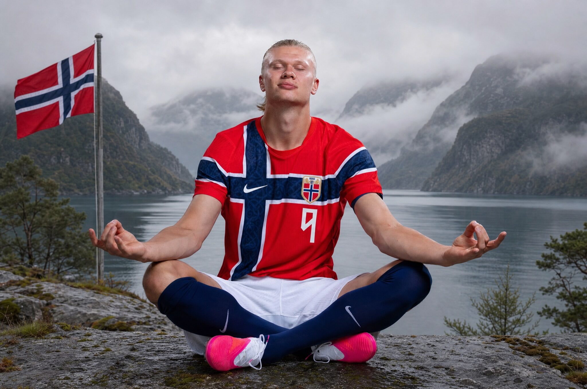 Rahasia Erling Haaland Jadi Mesin Gol, Ternyata Rutin Meditasi agar Tidak Overthinking di Lapangan