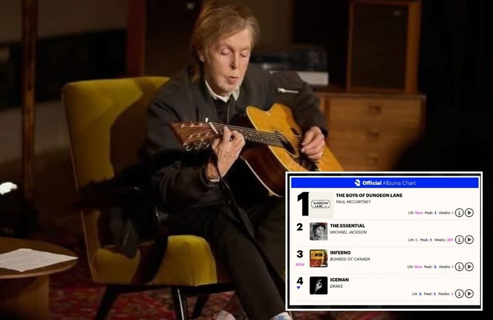 Paul McCartney Pecahkan Rekor Lagi di Usia 83 Tahun, Album The Boys of Dungeon Lane Jadi Nomor 1 di Inggris