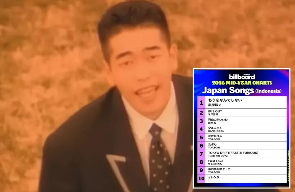 Lagu Pop Jepang Lawas Mou Koi Nante Shinai Puncaki Chart Indonesia 2026, Netizen Sebut Penyanyinya Mirip Jokowi