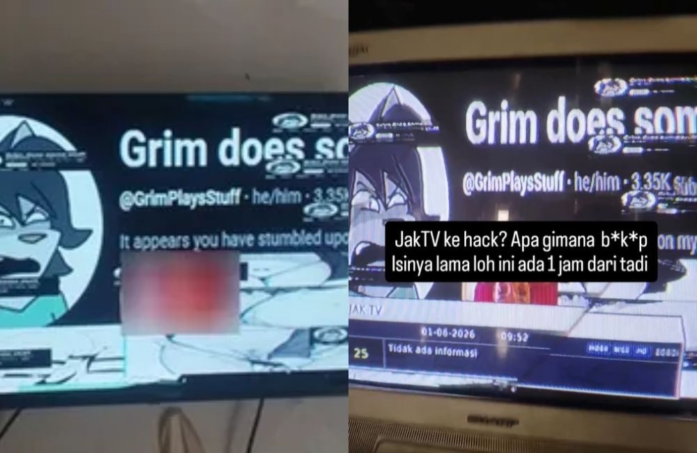 Siaran JAKTV Mendadak Tampilkan Konten Pornografi, Publik Heboh dan Stasiun TV Minta Maaf