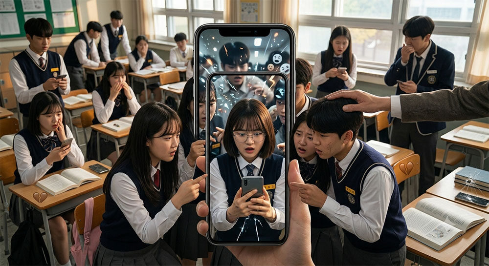 Viral! Drama Teach You a Lesson Picu Gelombang Ejekan ke Siswa Korea di TikTok, K-Netz Sebut Sudah Kelewatan