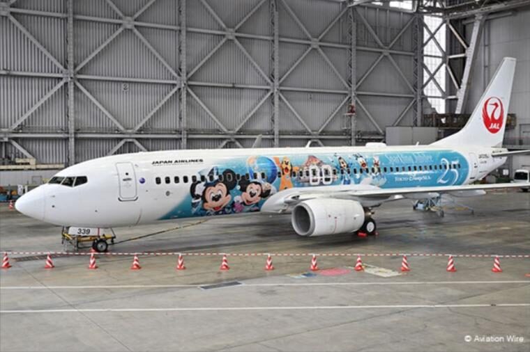 JAL Luncurkan Pesawat Bertema Tokyo DisneySea 25th Anniversary, Terbang Perdana Mulai 4 Juni
