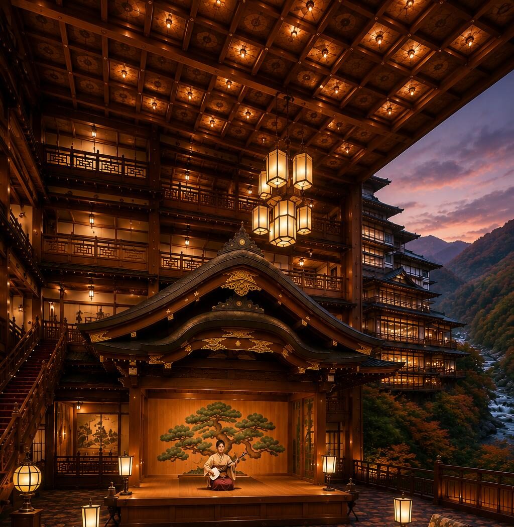 Hotel Ookawaso di Fukushima, Penginapan yang Disebut Mirip Infinity Castle Demon Slayer