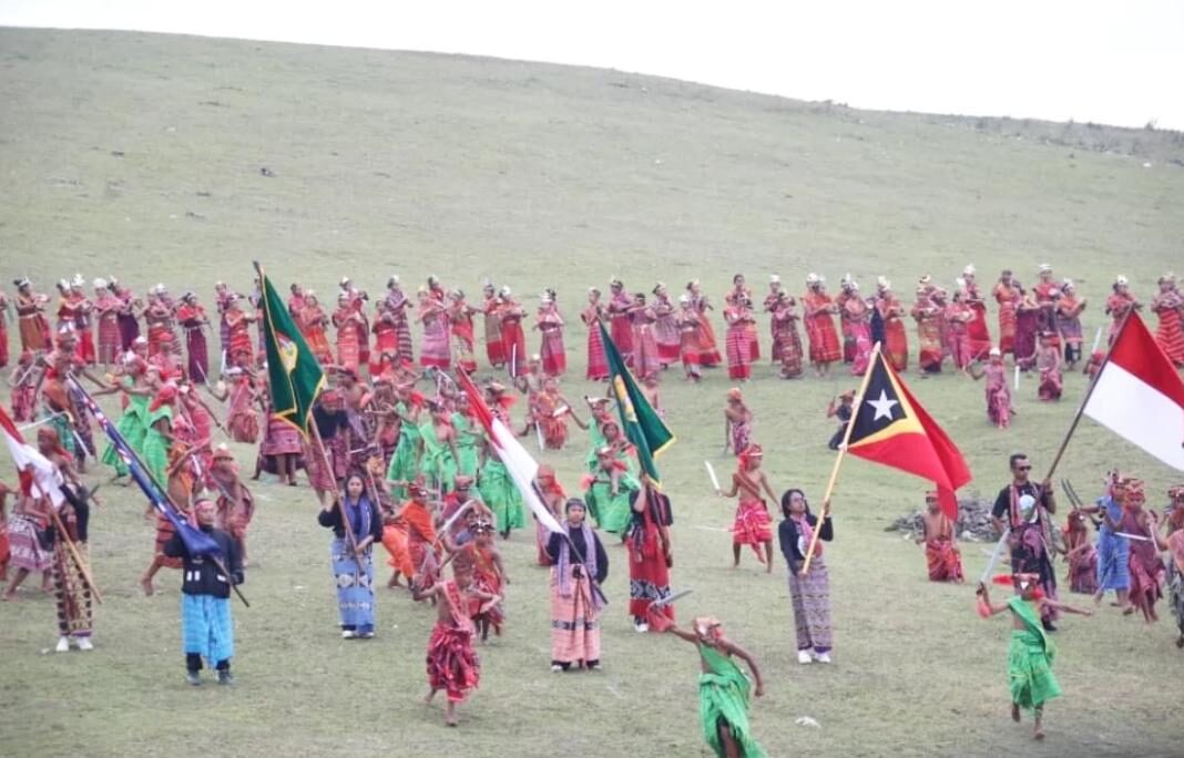 Dance for Friendship, Festival Fulan Fehan IV di gelar Satukan Tiga Negara di Savana Belu