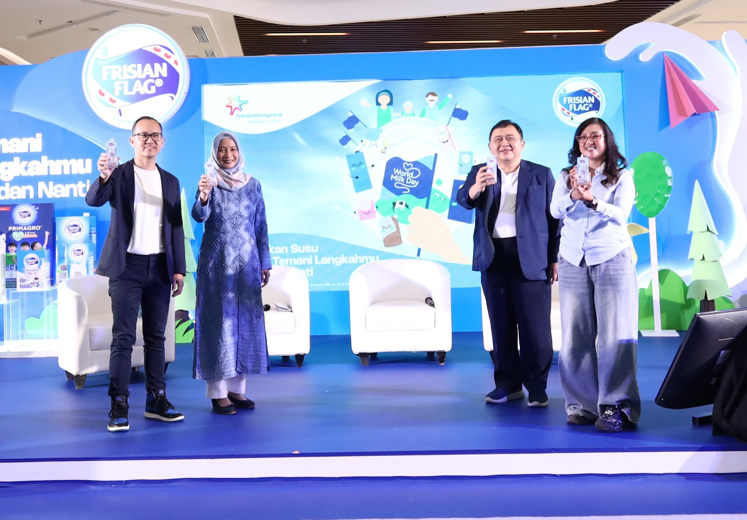 Frisian Flag Indonesia (FFI) meluncurkan kampanye menyentuh hati bertajuk “Temani Langkahmu, Kini dan Nanti”. (Foto: dok. FFI)