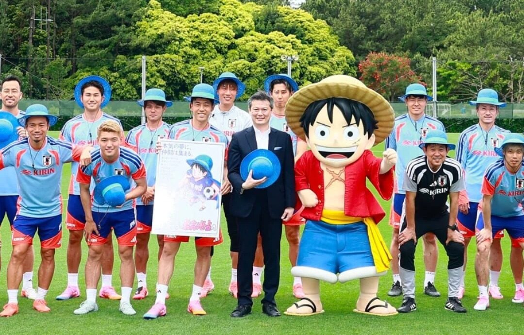 One Piece x Samurai Blue Jadi Kolaborasi Paling Ikonik Jelang Piala Dunia 2026