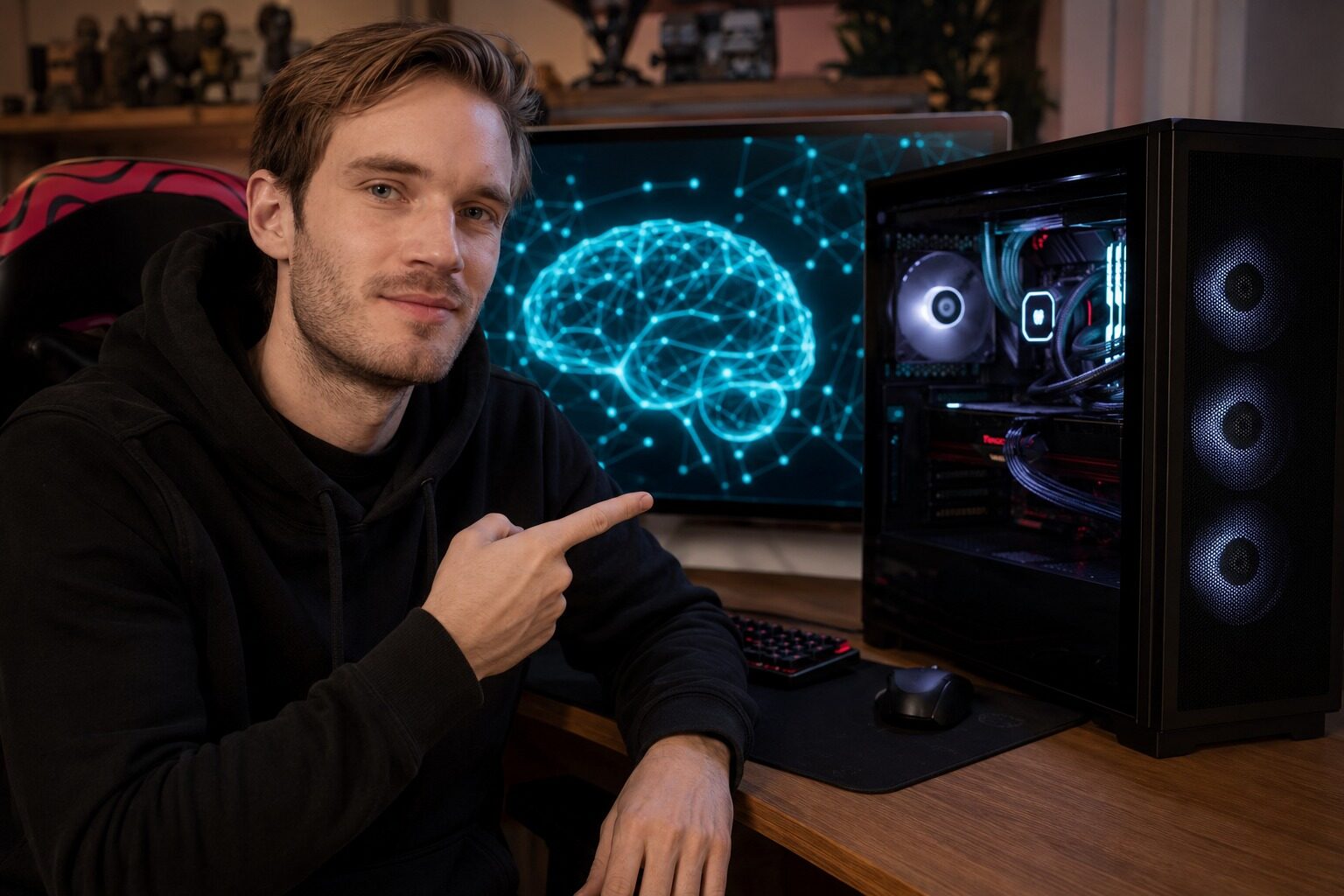 PewDiePie Bikin AI Sendiri dan Bagikan Gratis, Tantang Dominasi ChatGPT dan Claude?