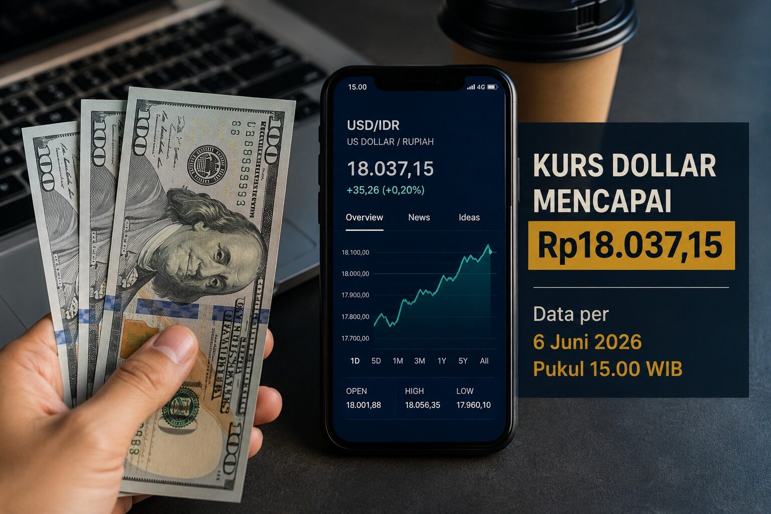 Dollar Tembus Rp18.037,15! Ini Cara Gen Z Bertahan di Tengah Rupiah Melemah