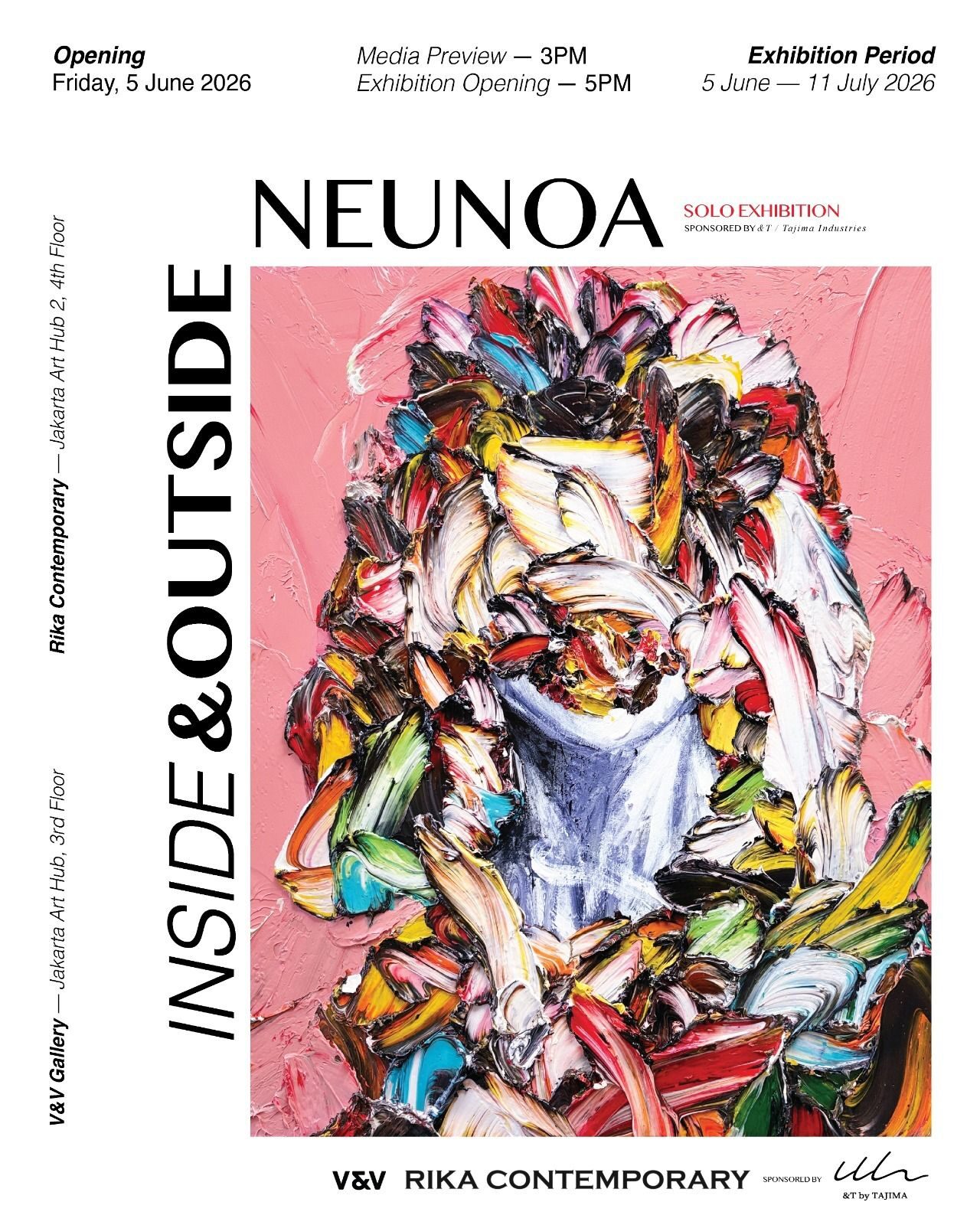 Pameran NEUNOA INSIDE & OUTSIDE Hadir di Jakarta, Bahas Identitas Manusia Lewat Lukisan dan Bordir Futuristik